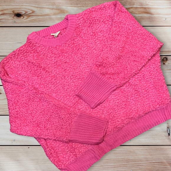 Barbie Pink Textured Popcorn Knit Plush Sweeter - Picture 10 of 10